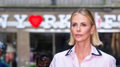 Charlize Theron's smart casual look just gave the humble button-down a glow-up