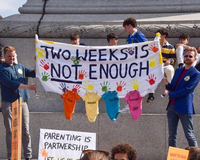 Ministers launch review of UK parental leave and pay to ‘reset system’