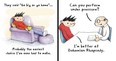 “What It’s Like To Be An Introvert?”: 20 Comics By This Artist