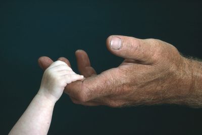 Rise in births in England and Wales helped by ‘notable’ jump in older fathers