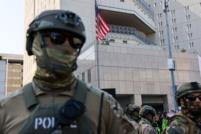 Workers living in fear of ICE raids in Los Angeles are hiding ‘like Anne Frank’