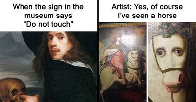 28 Hilarious Paintings From The “Ancient Memez” Instagram Account