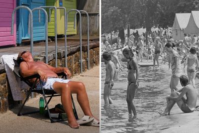 How does 2025 heatwave compare to record-breaking summer of 1976?