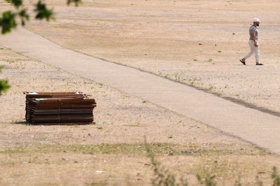 UK sees hottest day of the year so far as temperatures pass 34C