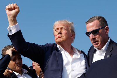 Trump was so bloody after attempted assassination that staff thought he had been shot multiple times, book claims