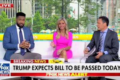 Fox & Friends yuk it up over Trump Alligator Alcatraz ‘advice’: ‘Do not run in a straight line’