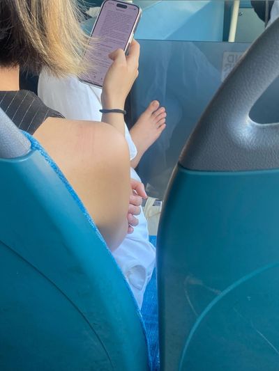 OPINION - Londoners. Stop getting your bare feet out on the bus — it's just not okay