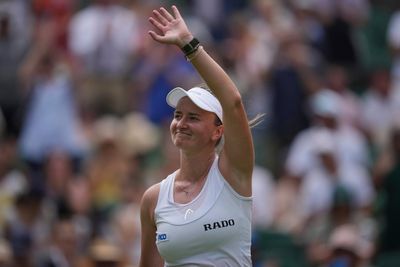 Defending champion Barbora Krejcikova survives scare in Wimbledon opener