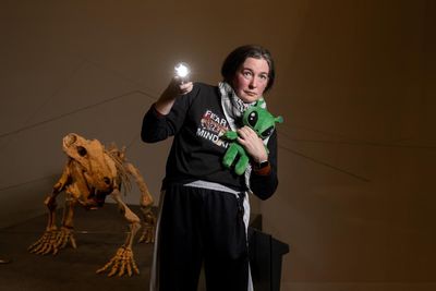 My night at the museum … for an ‘adult sleepover’, with lots of dinosaurs and no kids allowed