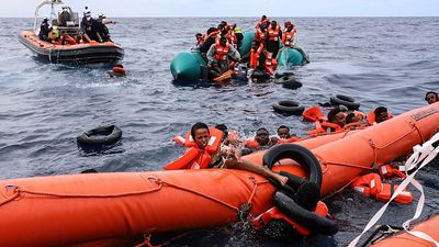 EU and Greece to press Libya on migrant crossings via Mediterranean as numbers surge
