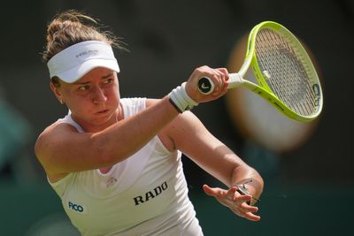 Barbora Krejcikova’s Wimbledon title defence almost ended early