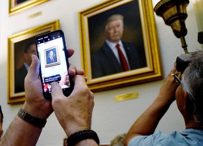 New Trump portrait hangs in Colorado capitol months after president’s outburst