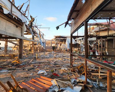 ‘Beyond anything imaginable’: dozens killed at busy Gaza seafront cafe