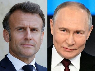 Macron, Putin Discuss Iran, Ukraine In First Talks Since 2022