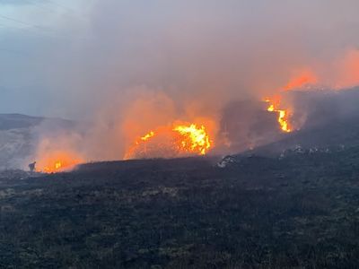 "Off the scale": 3 wildfires rage in the Scottish Highlands – gamekeepers blame controlled burn restrictions, witnesses point to unattended campfires