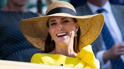 Beat the heat in style like Kate Middleton - her floppy Wimbledon sun hat is back in stock