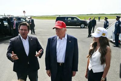 Trump Mocked for Saying He Plans to 'Spend a Lot of Time Here' in Response to 'Alligator Alcatraz' Question: 'Calling Himself a Detainee'