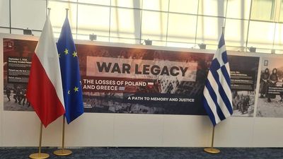 Exhibition on Nazi atrocities in EU Parliament as Greek and Polish MEPs demand reparations