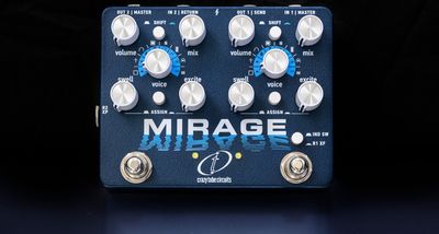 “A creative reverb platform built for guitarists, synth players, and sound designers who want studio-grade depth”: With dual reverb engines, 16 algorithms, Crazy Tube Circuits’ Mirage is one serious reverb pedal with no menu-diving required