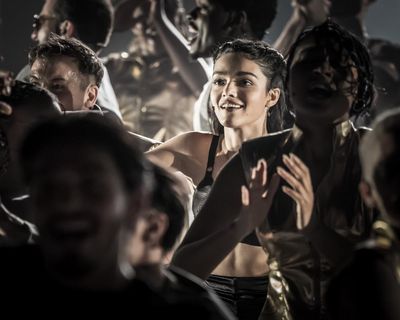 Evita review – Rachel Zegler is phenomenal but Jamie Lloyd’s rock show drowns out the story