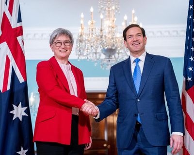 Aukus deal’s importance ‘well understood’ by Trump administration, Penny Wong says – but no iron-clad guarantee given