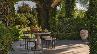 Got Euro summer FOMO? The designer-approved wrought iron furniture trend will help you bring a vintage Italian vibe to your patio this summer