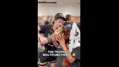 Caitlin Clark Had Hilarious, Responsible Question As Fever Celebrated With Cup Trophy