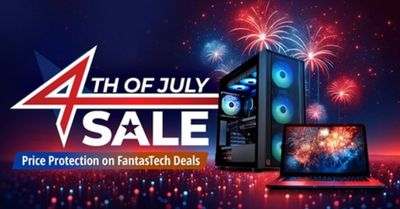 Newegg kicks off their 4th of July Sale with included FantasTech price protection — program reimburses you if prices change during Prime Day week