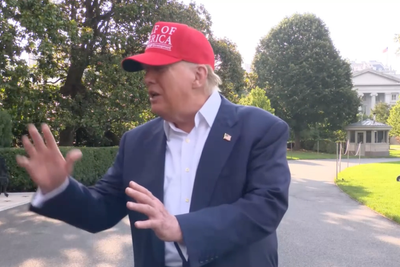 Trump jokes about immigrants being attacked by alligators during ‘Florida Alcatraz’ tour
