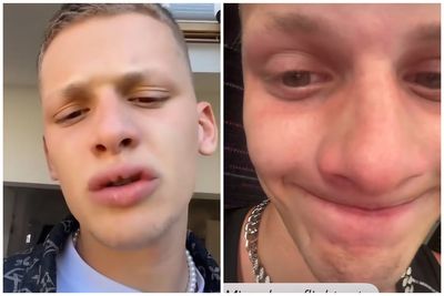 Freddy Brazier says he was punched and fined on way to airport before missing Ibiza flight