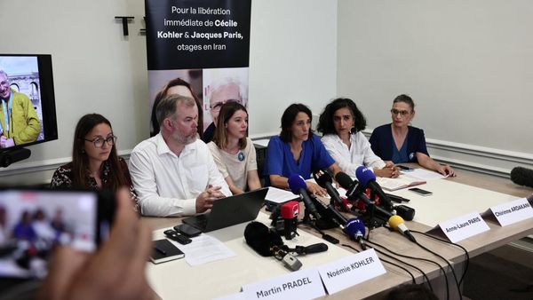 French diplomat visits jailed couple in Iran after families demand proof of life