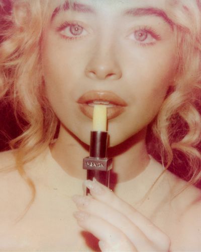 Prada's Sabrina Carpenter-Approved Banana Balm Is a Shout-Out to the Brand's Spring 2011 Collection