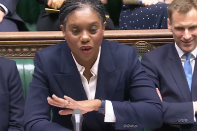 Badenoch accuses Starmer of having ‘brass neck’ over welfare bill defence