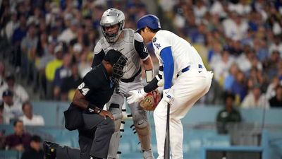 Shohei Ohtani Shows Great Concern for Umpire, Breaks Hitless Streak With Home Run