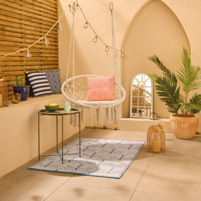 Only you and I will know this beautiful hanging chair is from Aldi (and that it’s less than £25)