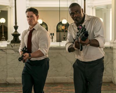 Heads of State review – John Cena and Idris Elba sell fun throwback Amazon comedy