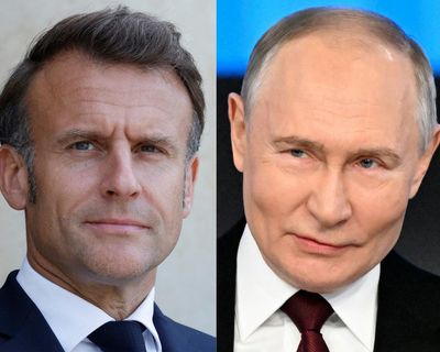 Macron and Putin discuss Iran in first call in three years