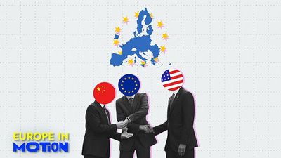 How could the US-China trade rearrangement affect Europe?