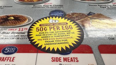 Waffle House takes its egg surcharge off the menu after nearly 5 months