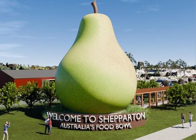 Green zone: Australian city of Shepparton to grow a huge pear