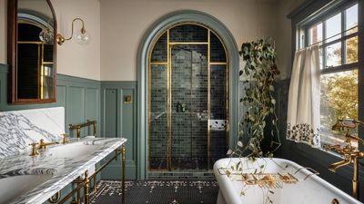 The 12 Bathroom Color Ideas Designers Are All Turning to This Year for a Calmer, Warmer Space