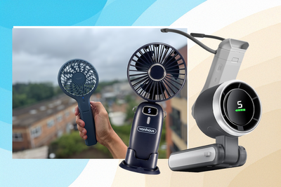 Best portable fans to cool you down on the go