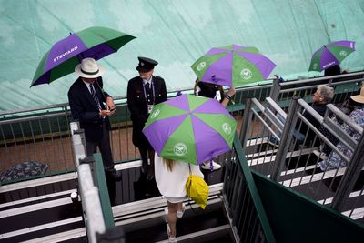Wimbledon diary: Heatwave makes way for rain as Olivia Rodrigo visits Royal Box