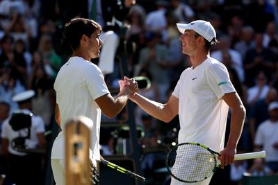 Wimbledon 2025: Oliver Tarvet's fairytale run ends as Carlos Alcaraz reaches round three