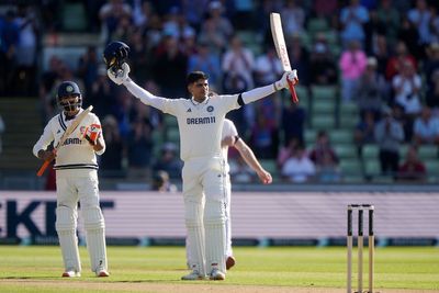Shubman Gill halts England’s opening day progress at Edgbaston