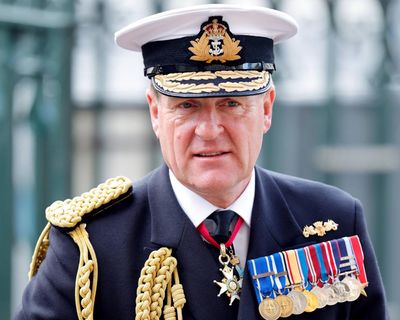 Former head of Royal Navy sacked over affair with subordinate officer