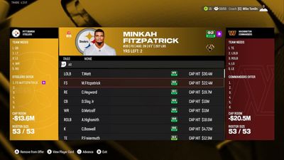 Steelers and Dolphins Make Big Trade, Who Says No in Madden?