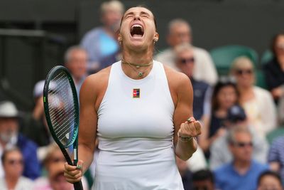 Wimbledon: No. 1 Aryna Sabalenka is the last top-five women's seed left. Carlos Alcaraz wins