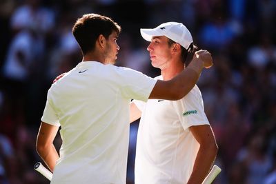 Oliver Tarvet toasts the ‘most special day’ after impressing Carlos Alcaraz