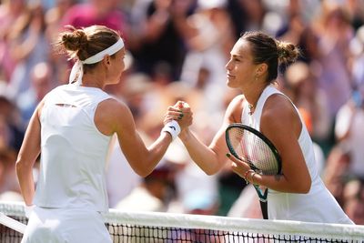 Aryna Sabalenka the last top-five seed standing after shock Jasmine Paolini exit